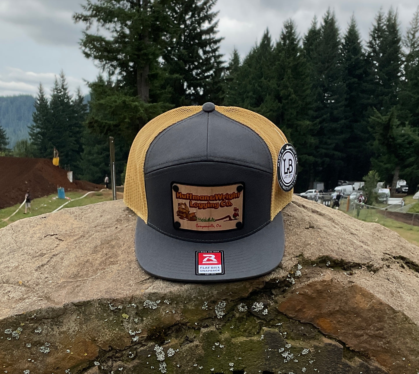 Special Edition Wood Engraved, Metal Riveted Hats