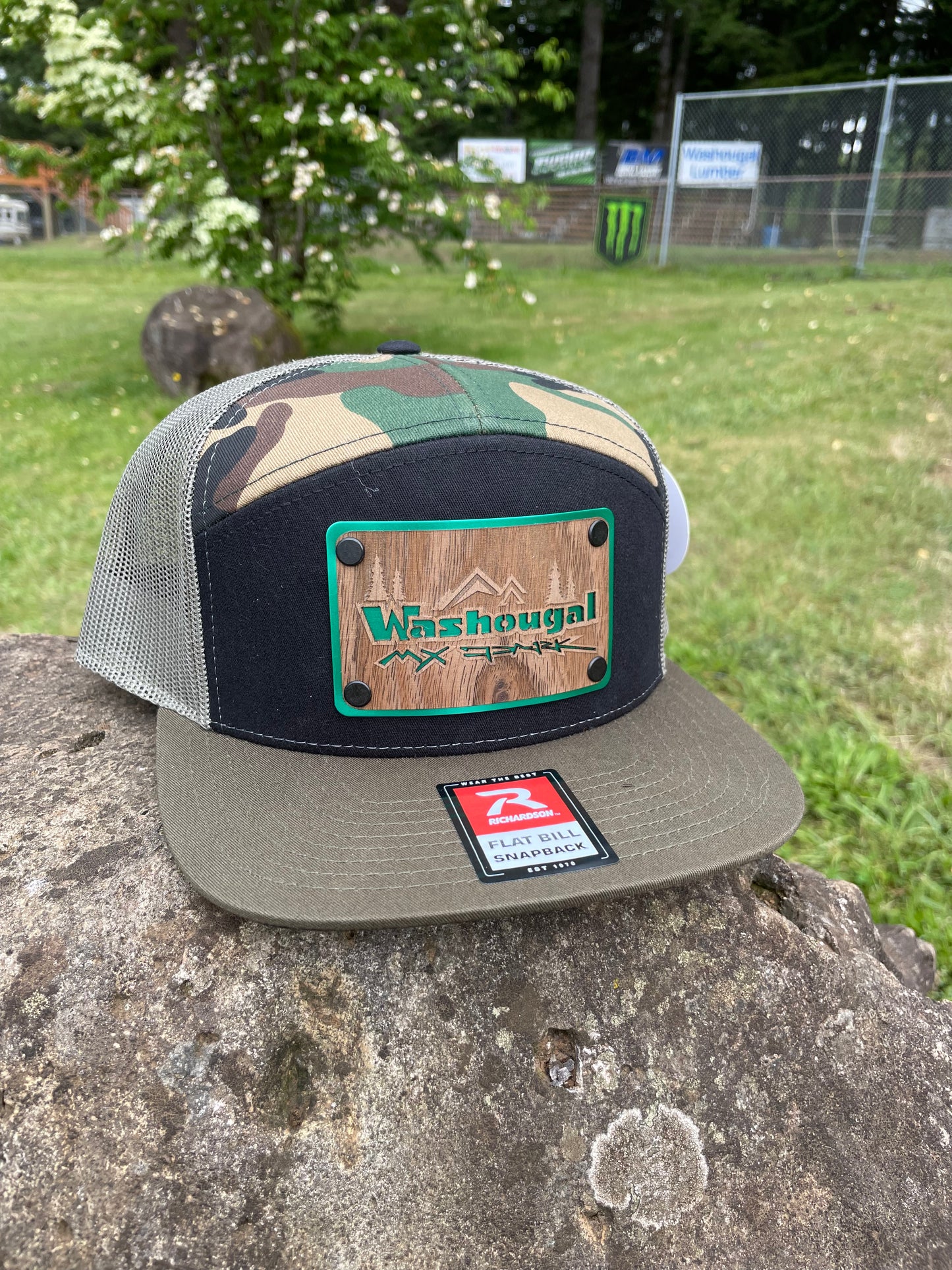 Special Edition Wood Engraved, Metal Riveted Hats