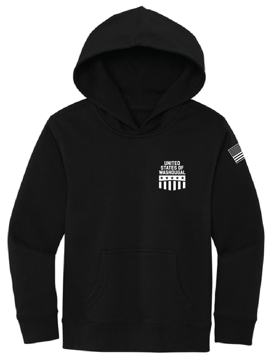United States Of Washougal-Black Sweatshirt