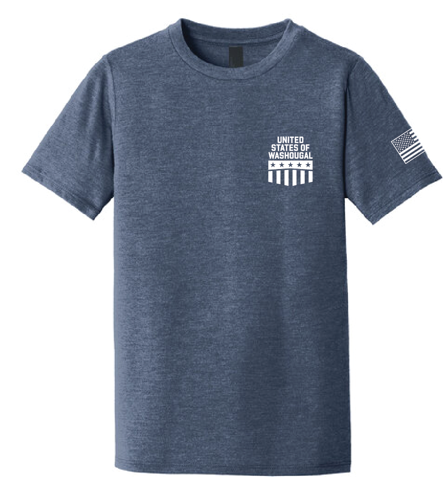 United States Of Washougal-Navy T-shirt