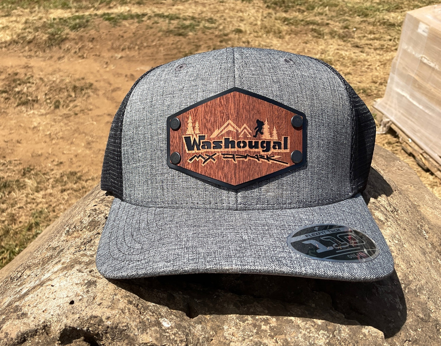 Special Edition Wood Engraved, Metal Riveted Hats