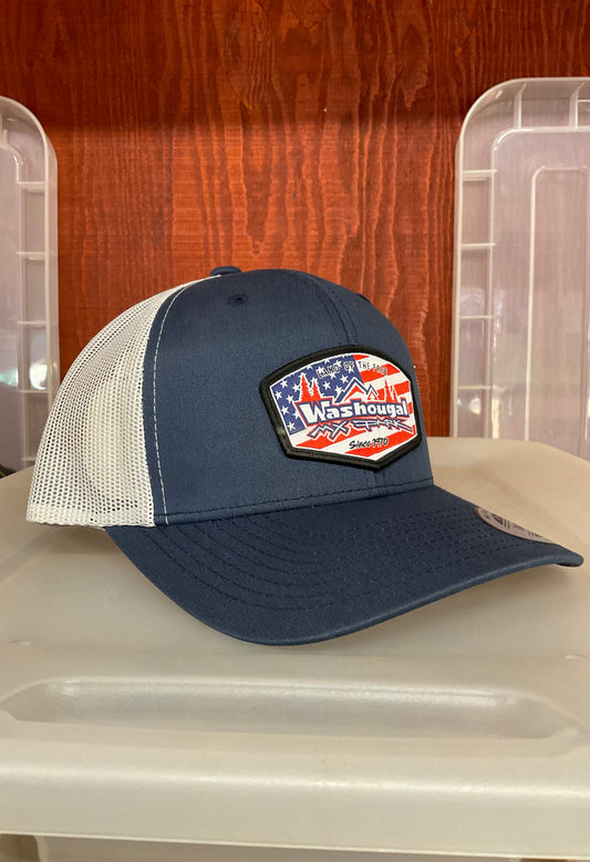 Murica Curved Snap Back Hat