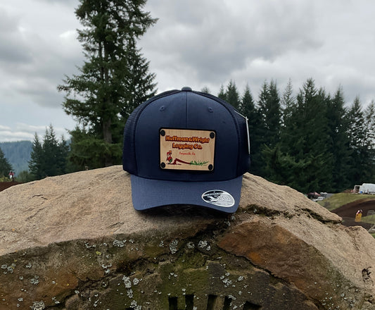 Special Edition Wood Engraved, Metal Riveted Hats