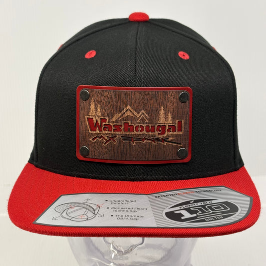 Washougal MX Park-Red-Flat Bill