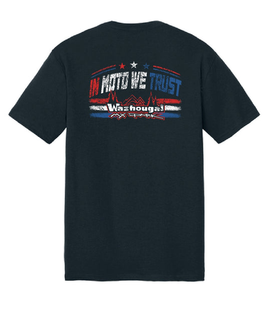 In Moto We Trust-4th of July T-Shirt
