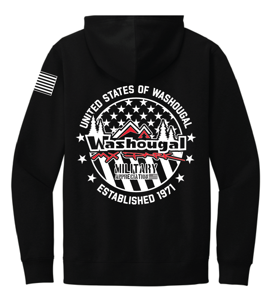 United States Of Washougal-Black Sweatshirt