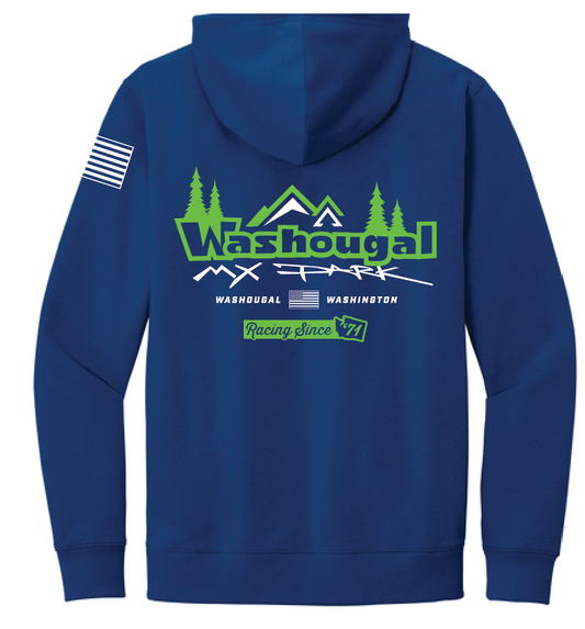 Washougal MX Park Sweatshirt-Royal Blue