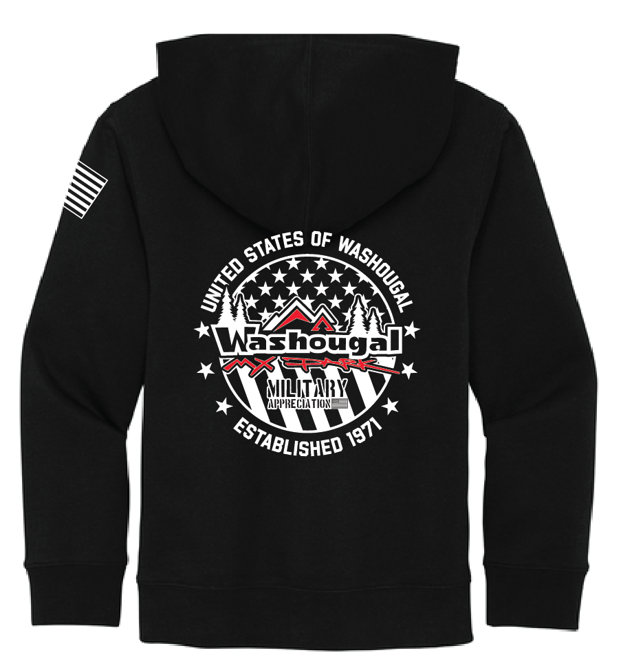 United States Of Washougal-Black Sweatshirt