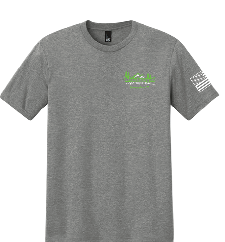 Washougal MX Park-Gray and Green T-Shirt