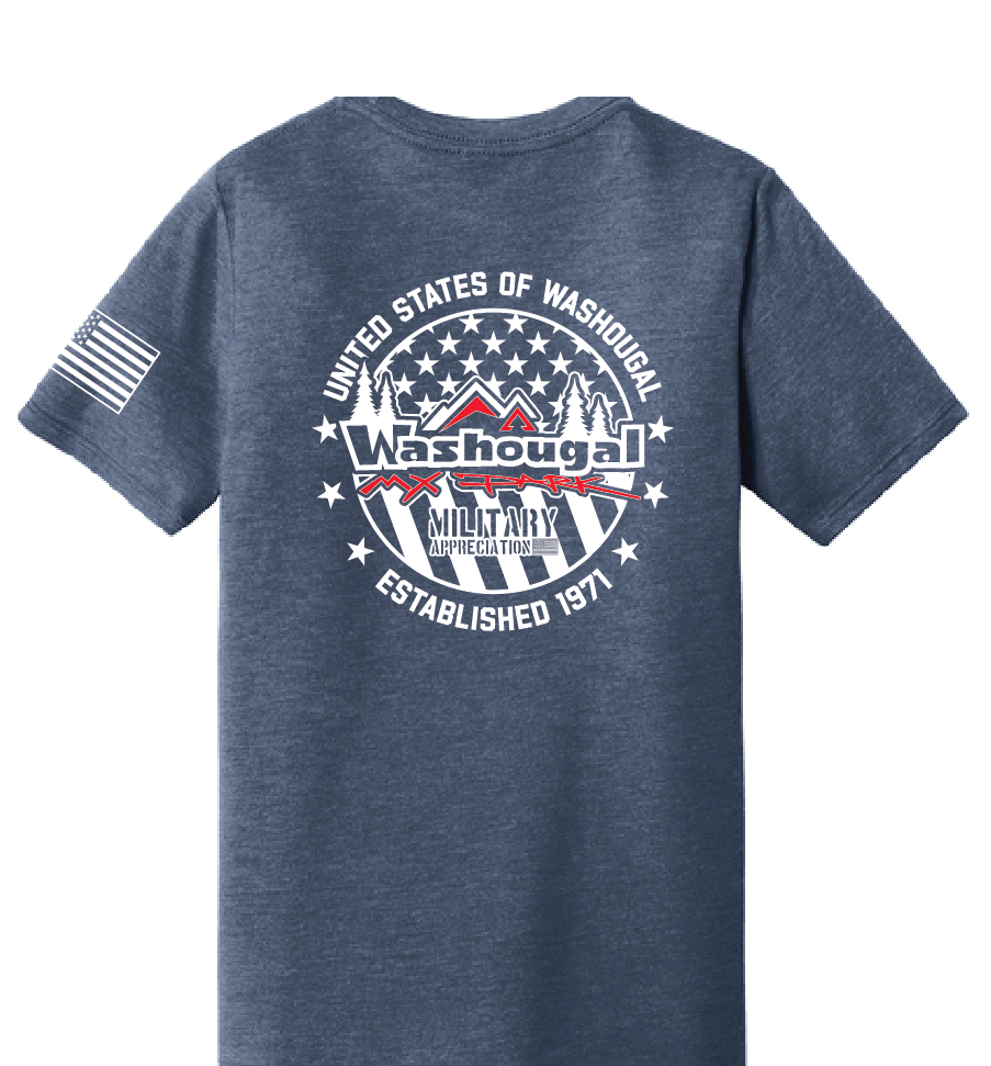United States Of Washougal-Navy T-shirt