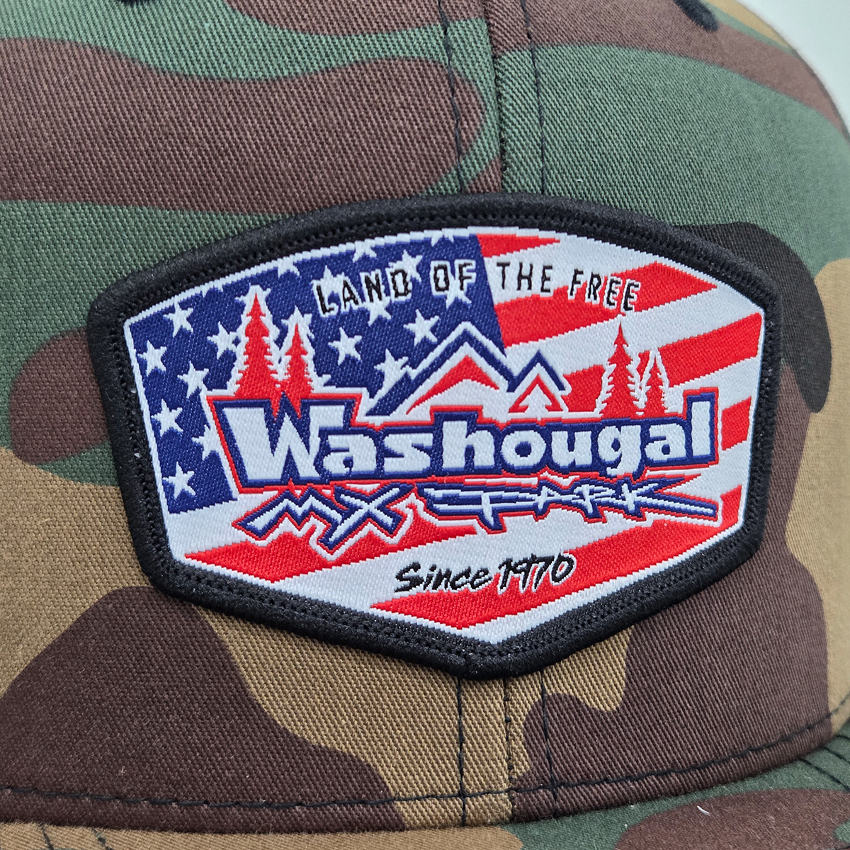 Land of the Free Trucker - Flat Bill - Camo