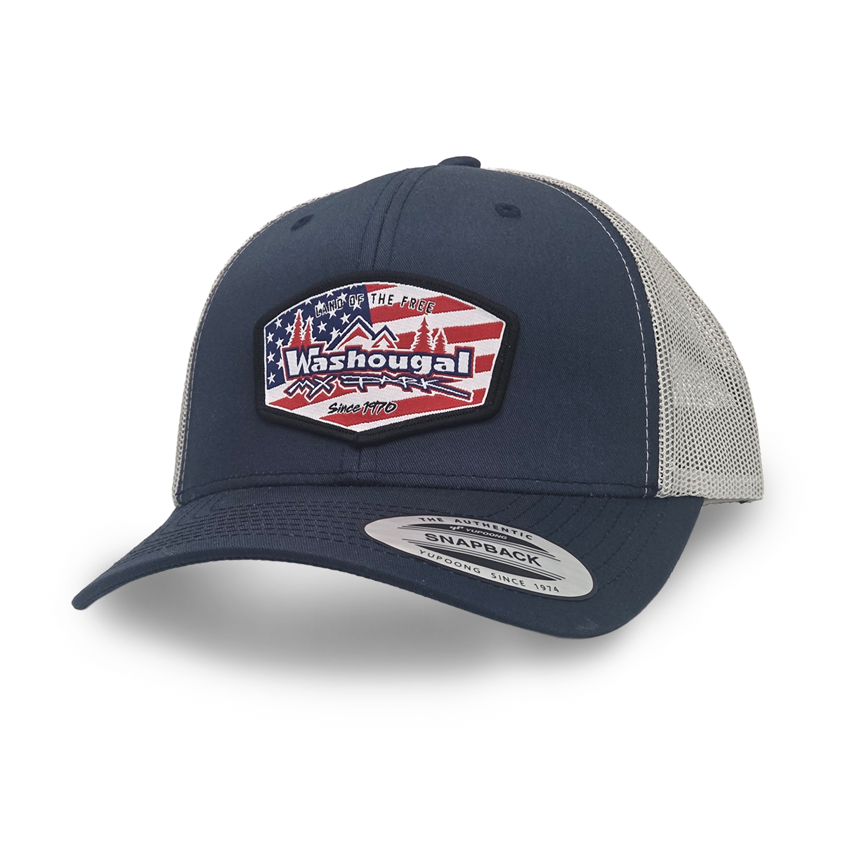 Land of the Free Trucker - Curved Bill