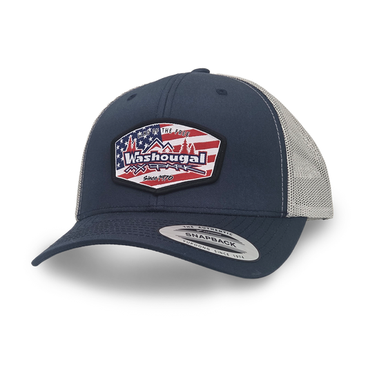 Land of the Free Trucker - Curved Bill